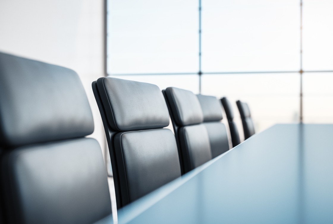 conference room table and chairs