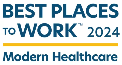 Modern Healthcare Best Places to Work 2024 award